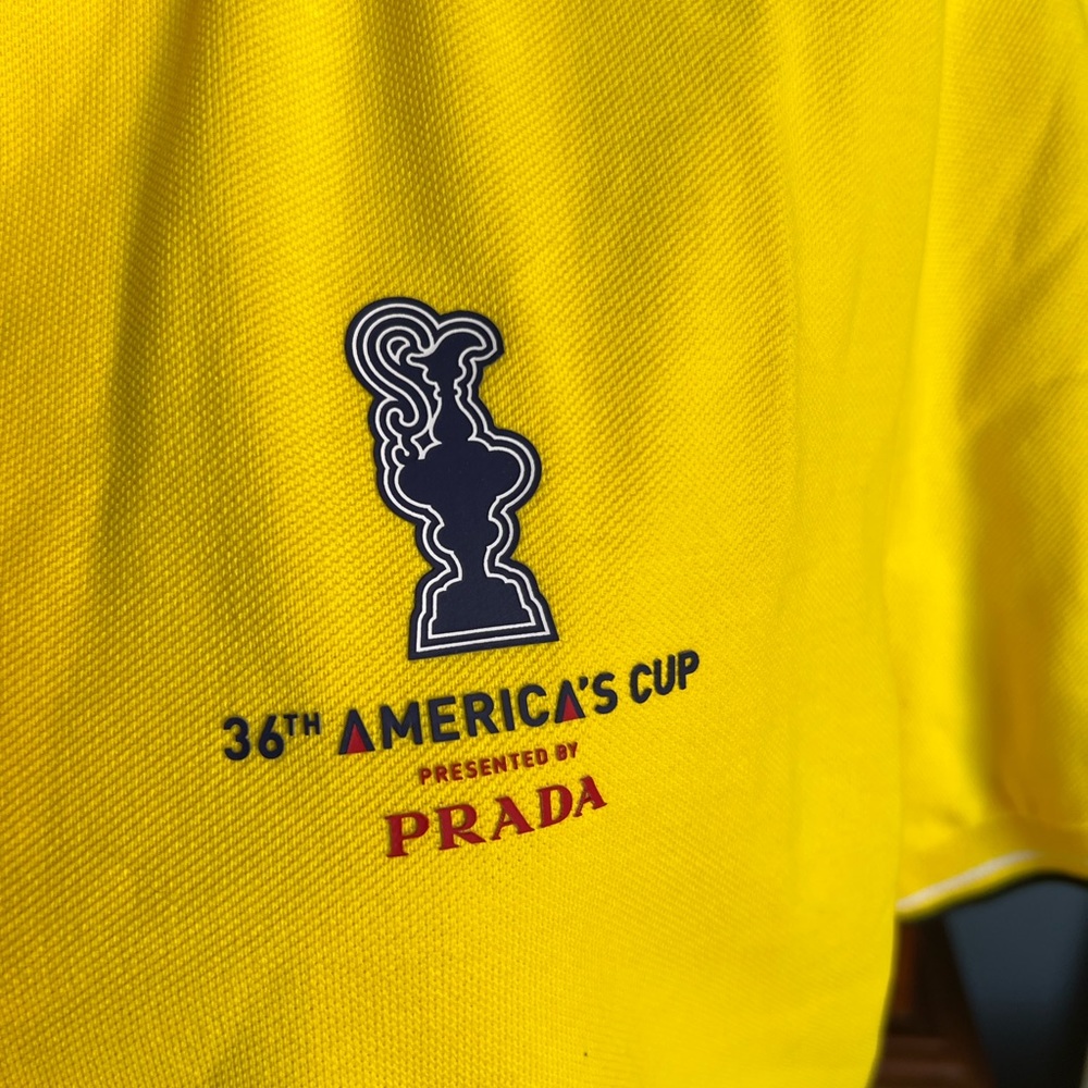 Prada men’s large americas cup polo - Picture 4 of 7